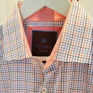 Tattersall London Men's Dress Casual Shirt 16 32/33